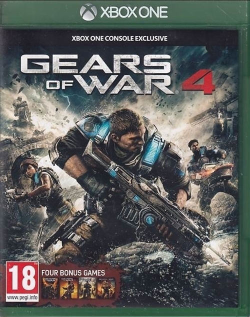 Gears of War 4 - Xbox One Spil (B-Grade) (Genbrug)